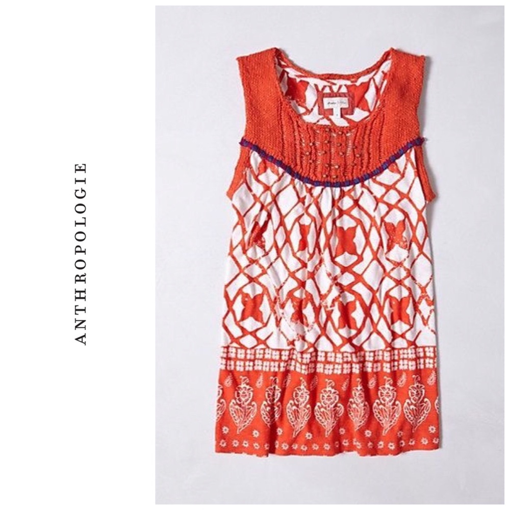 Anthropologie Avellana tank